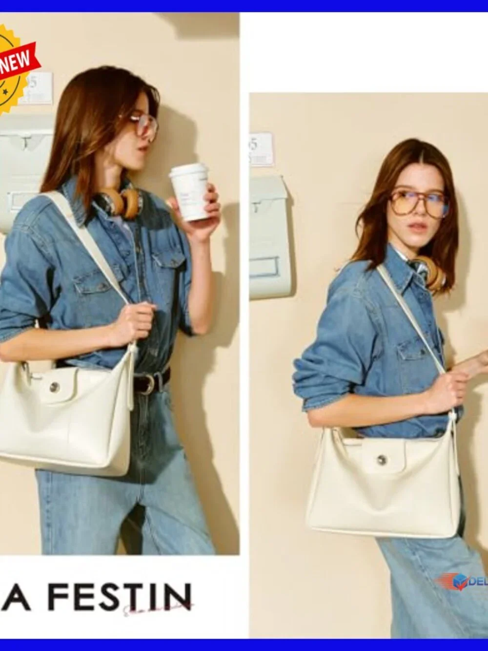 Large Leather Hobo Tote Shoulder Bag Adjustable Strap Crossbody